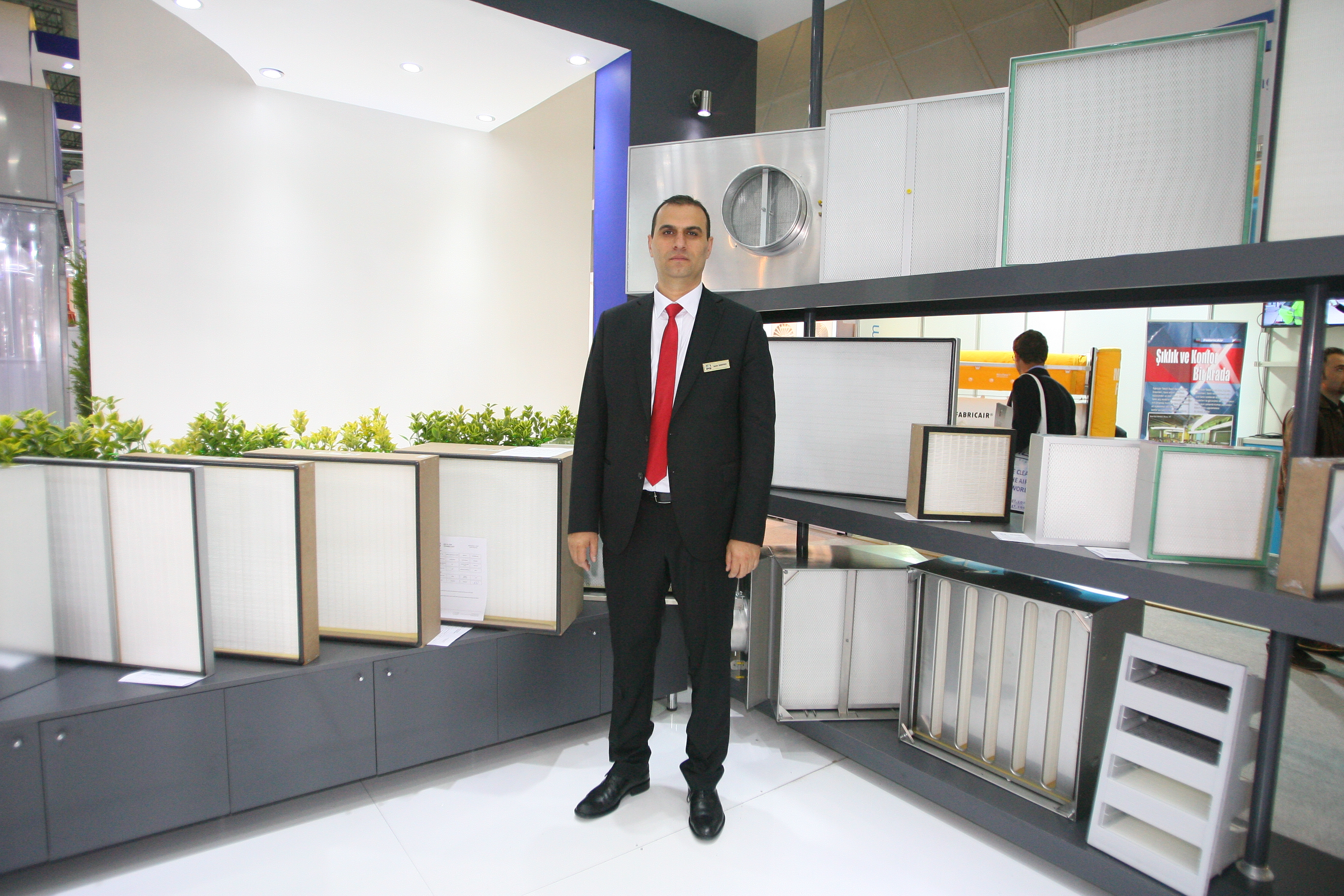 Ulpatek Filter Sales Manager Ganim Dokuyucu answered Daily Show newspaper's questions