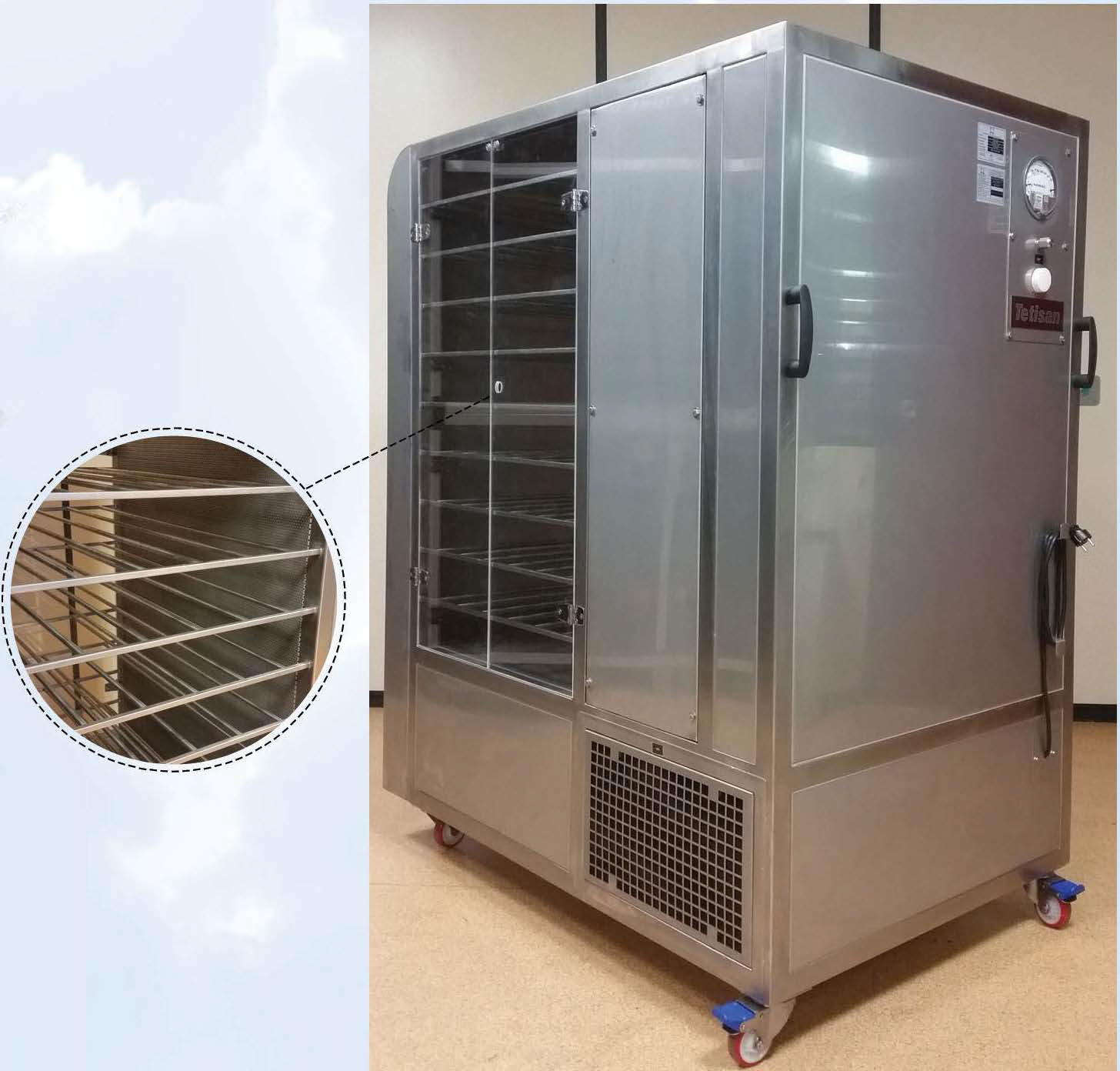 Mobile Laminar Air Flow Unit is designed for transporting sterile products under ISO Class 5 (Class 100) particle free work area to ensure product integrity.