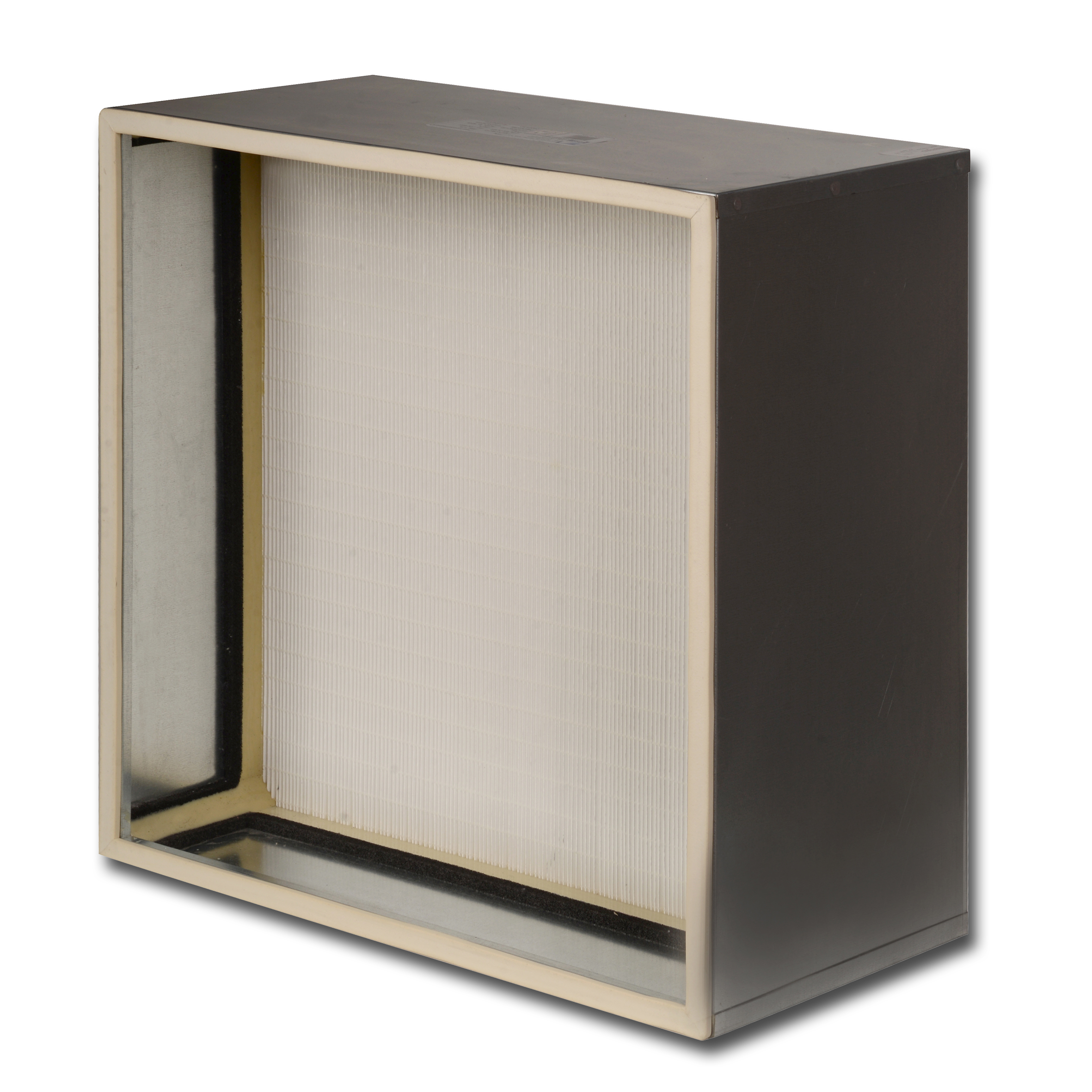 HIGH CAPACITY FILTER WITH SINGLE PLEAT (METAL FRAME)
