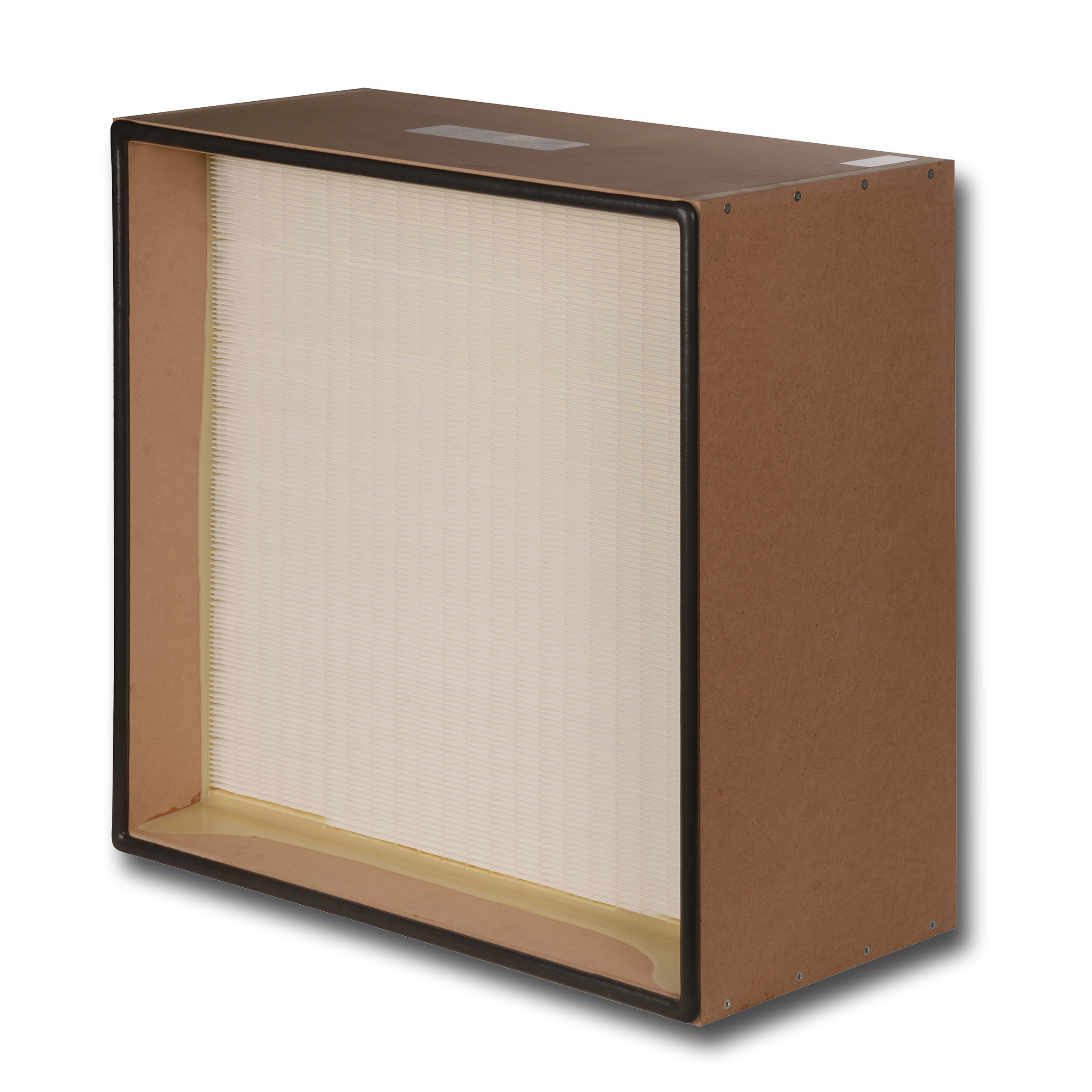 HIGH CAPACITY HEPA FILTER WITH SINGLE PLEAT (MDF FRAME)